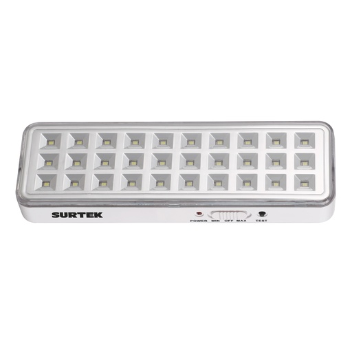 [LRES3] Lámpara de LED para emergencia recargable de 180 lm Surtek