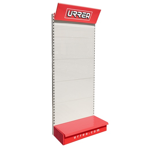 [GONU] Góndola perimetral panel metálico 220 x 93 x 47 cm Urrea