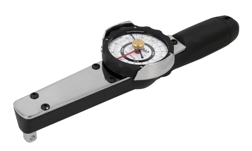 [6112A] Torquímetro de carátula cuadro de 1/4", 0-30 in-lb Urrea