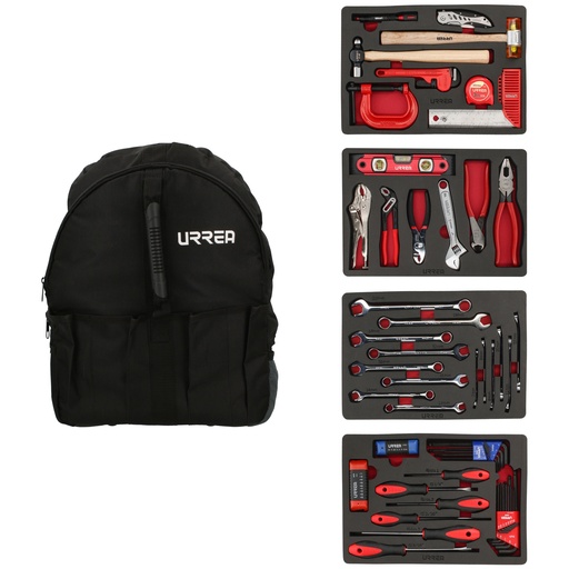 [JMH01] Juego combinado de herramienta 39 piezas, con mochila Urrea