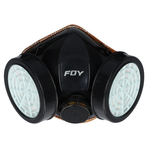 [RESM2F] Mascarilla respirador media cara 2 filtros Foy