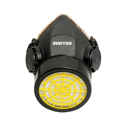 [RESM1] Mascarilla respirador media cara 1 filtros Surtek