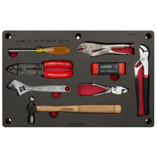 [CH213P] Juego combinado de herramienta 8 piezas, CH213P-C Urrea