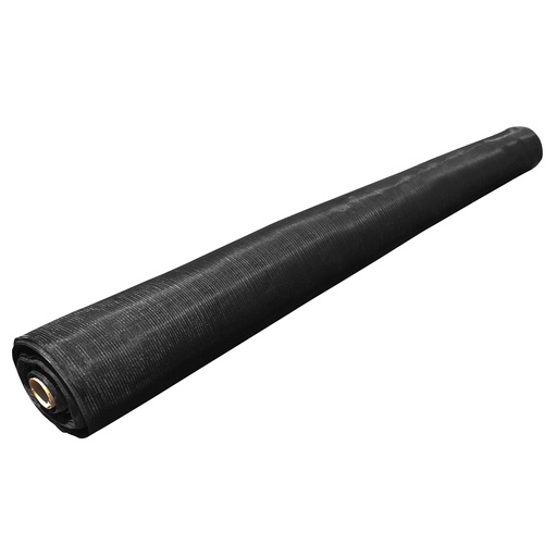 [ROM25] Malla sombra color negro en rollo 25 m x 1.85 m Surtek