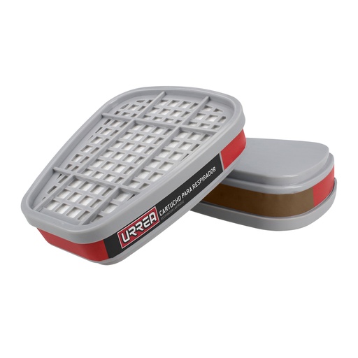 [USRC01] Cartucho para respirador con protección para vapores orgánicos y solventes Urrea