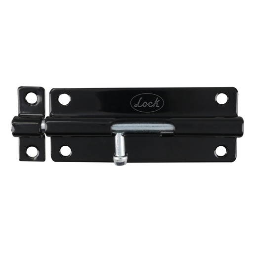 [PABN6] Pasador de sobreponer tipo barril acabado latón negro, 6 cm Lock