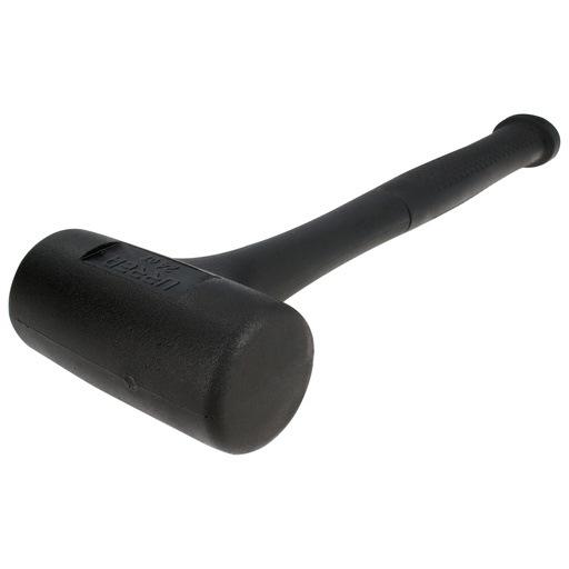 [1448G] Mazo de golpe seco tapas fijas de alto impacto con mango Rubber grip de 12-1/8", 48 oz Urrea