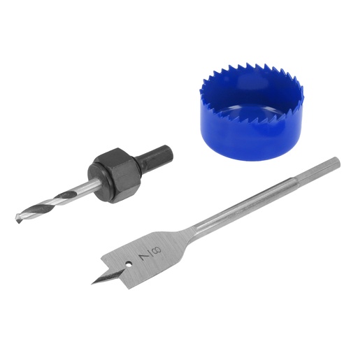 [JCS5] Juego de sierras cortaciruclos, 3 piezas Foy