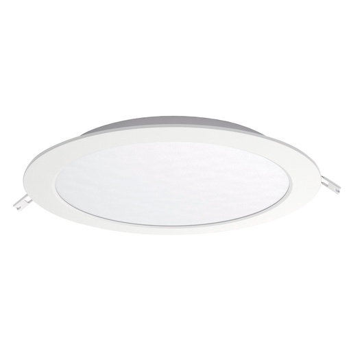 [LUER18] Luminario de LED empotrable redondo 18 W, luz de día Surtek