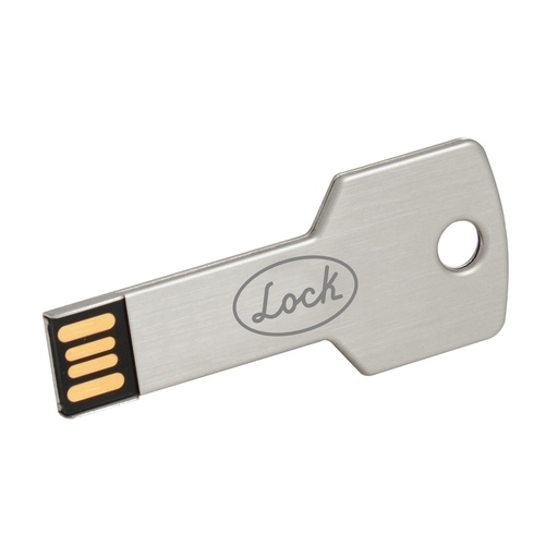 [USB64L] Memoria USB tipo llave, 64 GB Lock