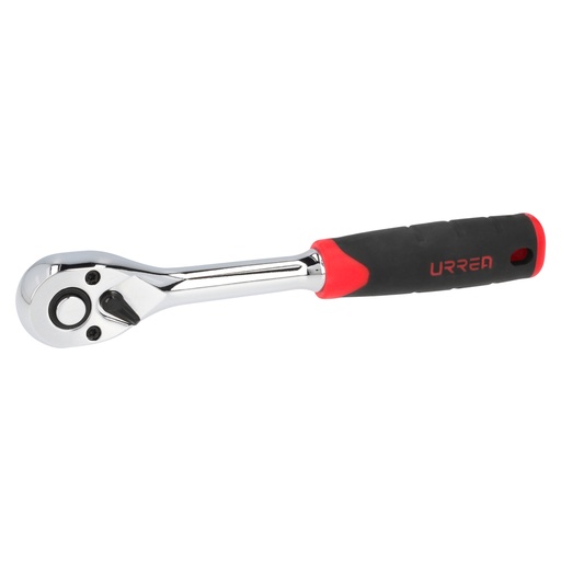 [5249IX] Matraca reversible con mango bimaterial, quick release, para dado cuadro de 3/8" Urrea