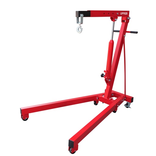 [PLHV1] Pluma hidráulica plegable con patas V, 1 ton Urrea