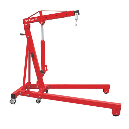 [PLHV2] Pluma hidráulica plegable con patas V, 2 ton Urrea