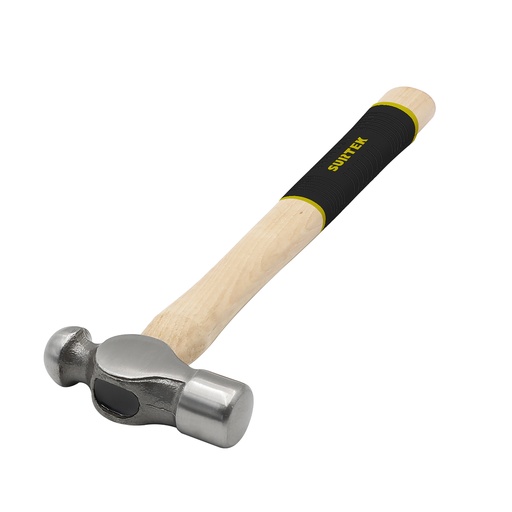 [24SG] Martillo pulido de bola con mango de madera con grip de 16", 24 oz Surtek