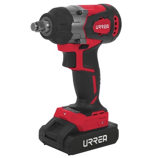 [LI820] Pistola de impacto 1/2" a batería Litio-ion 20 V 400 Nm Urrea