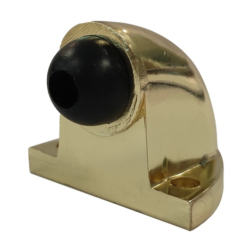 [TOPCL] Tope tipo codo para puerta latón brillante Lock