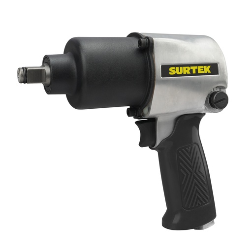 [PI712A] Pistola de impacto neumática cuadro de 1/2" 500 Ft-lb sistema twin hammer Surtek