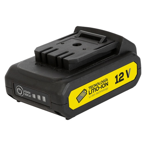 [B122S] Batería Li-ion 12V, 2 Ah Surtek