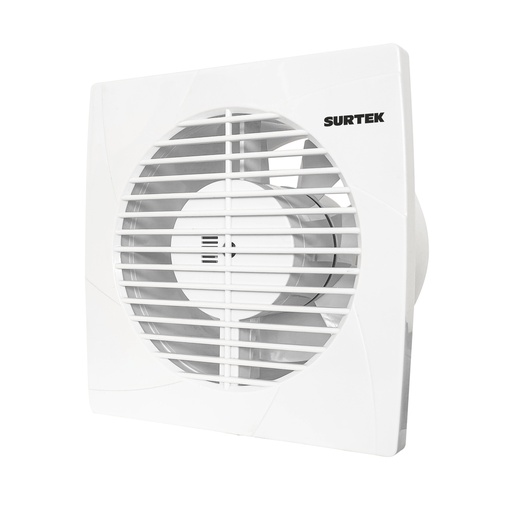 [EXAD6] Extractor de aire domestico 6", 2.7m2 de alcance, 27 w, 173 m3/h, 40dB
			 Surtek
