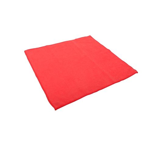 [MF44R] Paño de microfibra de 40 x 40 cm rojo Foy