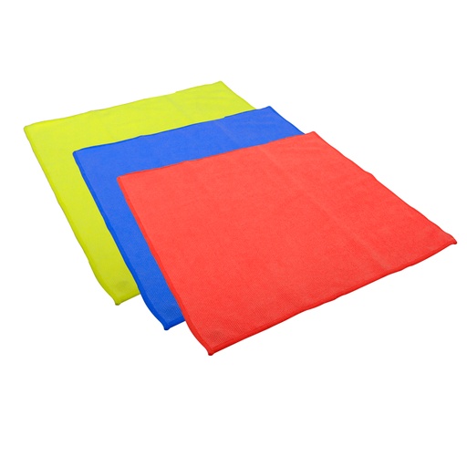 [MF446] Paño de microfibra de 40 x 40 cm de colores, 6 piezas Foy