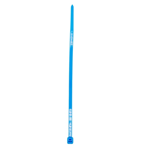 [114253] Cinchos plásticos 150 x 3.6 mm, tensión 18 kg de 50 piezas, color azul Surtek