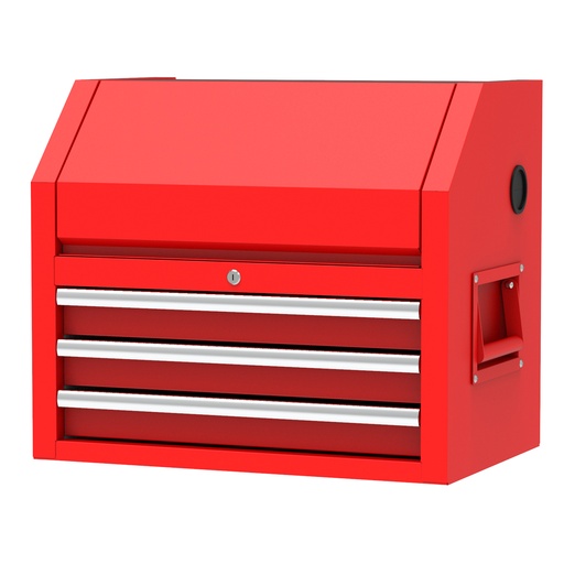 [P27S3] Gabinete superior 3 gavetas color rojo serie P 27" Urrea