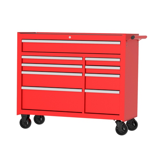 [P46M9] Gabinete móvil 15 gavetas color rojo serie P 46" Urrea