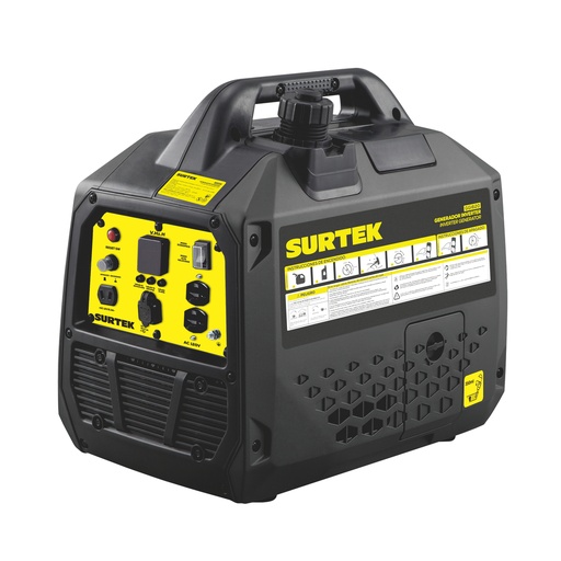 [GGI620] Generador a gasolina inverter 2000 W, 98 cc, voltaje de salida 120 V Surtek
