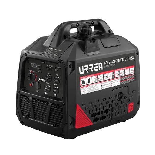 [GGI928] Generador a gasolina inverter 2800 W, 149 cc, voltaje de salida 120 V Urrea