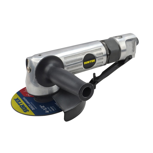 [EAN54] Esmeriladora neumática angular para discos con diámetro de 4" 11,000 RPM Surtek