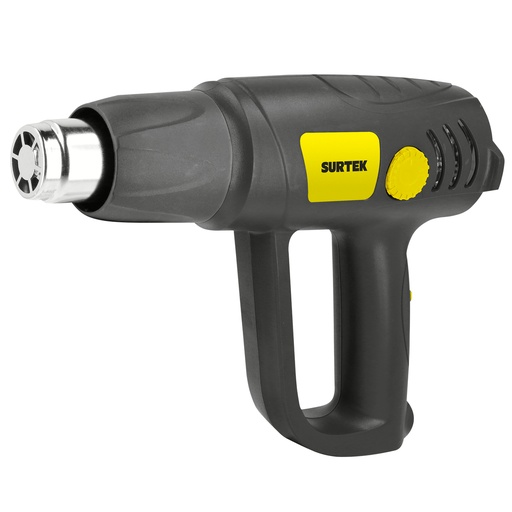 [PC615] Pistola de calor  enfriamiento rápido 1500 W, 50° C a 600°C, 120 V, 6 acc, maletin Surtek