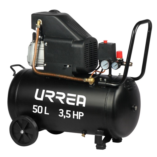 [CMP950] Compresor de aire eléctrico lubricado 50L, 3.5HP, 120V Urrea